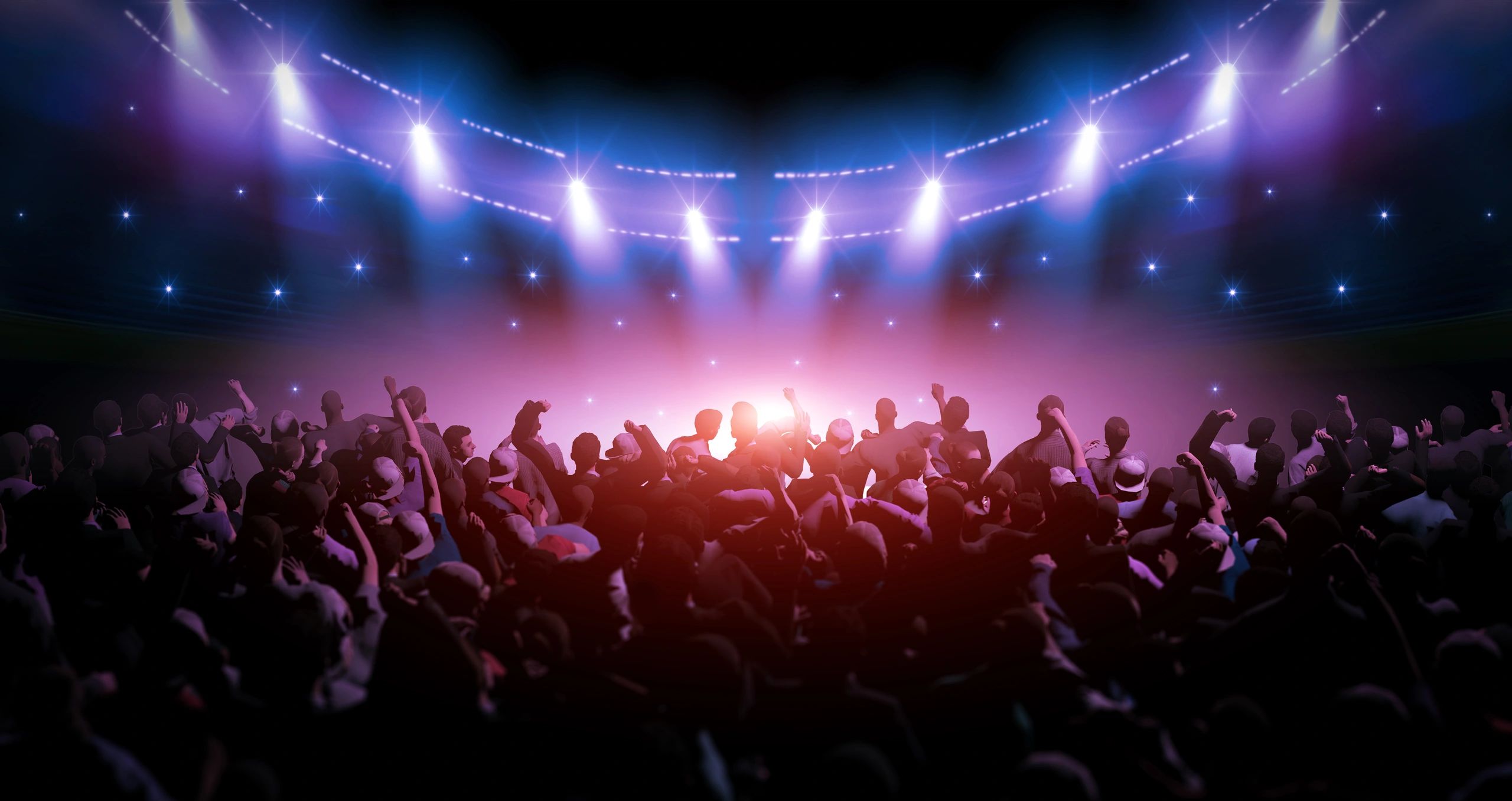 singing competition crowd